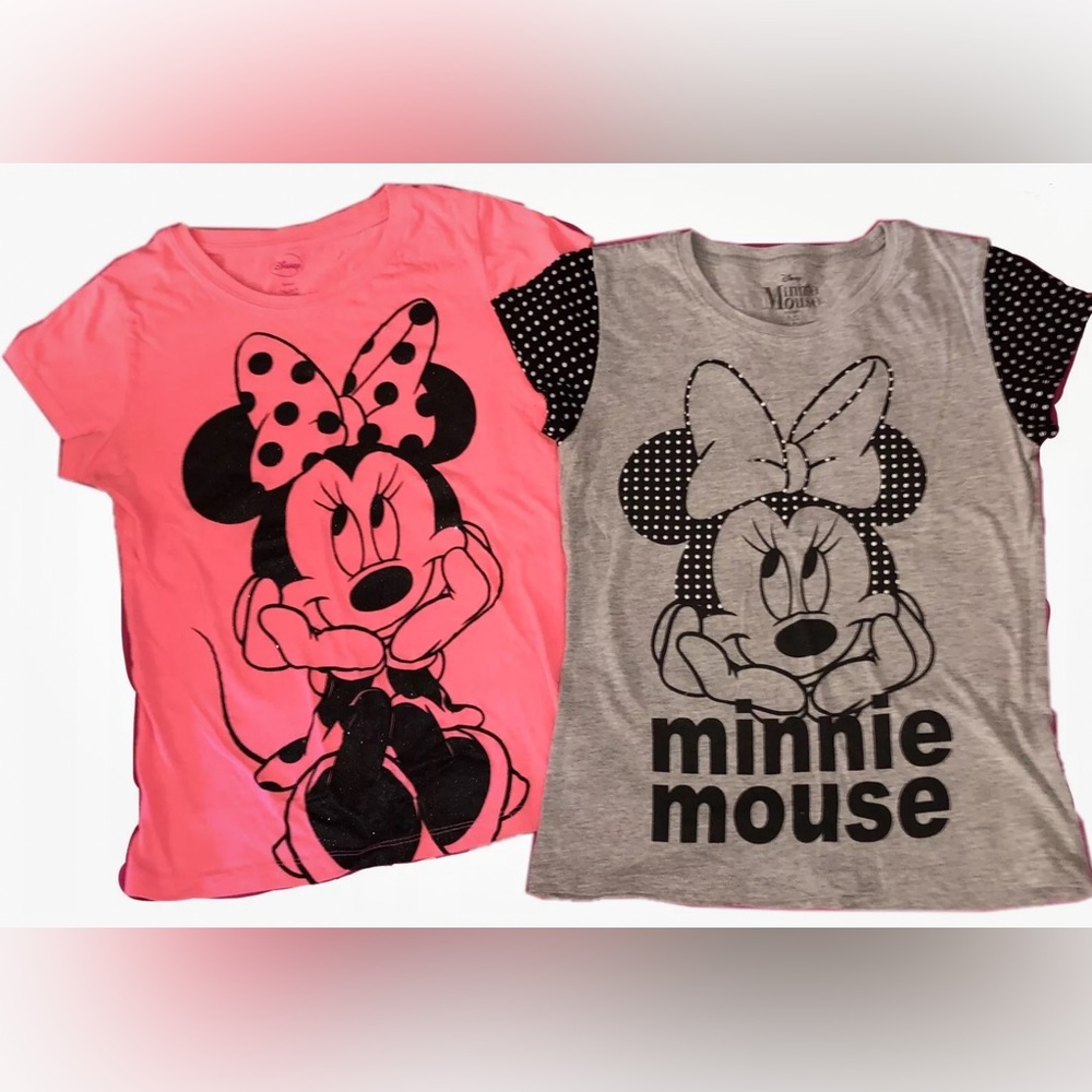 Disney Girls Minnie Mouse T Shirt Size XL / Girls T Shirt Bundle Size XL